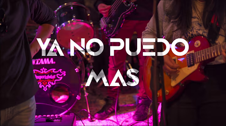 Ya no puedo más - Magnolias Adulteradas grabación en vivo